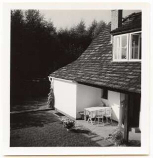 Garten Elsbeth Heddenhausen, Berlin-Zehlendorf: Wohnhaus Sitzplatz