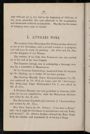 68-72, X. Literary work
