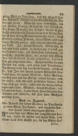 Das 10. Kapitel. Wie Reinold mit seinen Brüdern ...