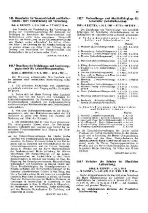 Vorbereitungs- und Abschlußlehrgänge für Schulhelfer (Schulhelferinnen) : [Erziehung] ; [Für das Reich] ; [Amtliche Erlasse] ; [Amtlicher Teil]