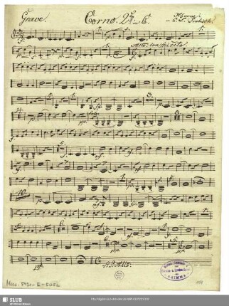 Corno 2.do in C