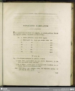 Explicatio Tabularum