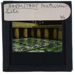 Darmstadt, Lilienbecken,Darmstadt, Mathildenhöhe