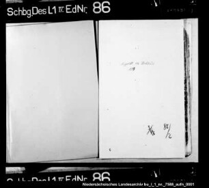 Schuldensachen des Lippoldt von Stockheim betr. Pfandver- schreibung auf Haus Mesmerode