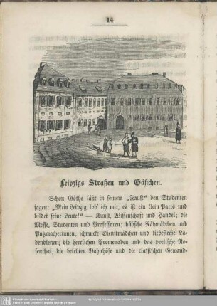Leipzigs Straßen und Gäßchen