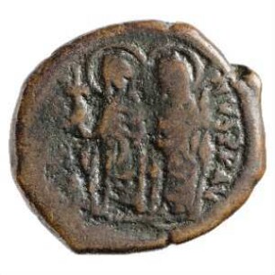 Münze, Halbfollis, 569 / 570