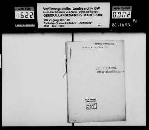 Schnurmann, Nelly Sara in Karlsruhe Käufer: Anna Dittmann geb. Dieterle, Ehefrau des Fabrikanten Karl Dittmann in Karlsruhe Lagerbuch-Nr. 5324/2 Karlsruhe