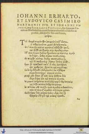 Einleitende Verse