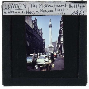 London, Monument für das Great Fire
