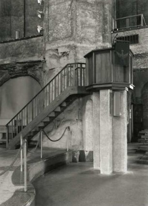 Kanzel : Kanzel. Dresden-Altstadt, Kreuzkirche