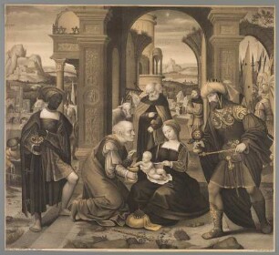 Die Anbetung der drey Könige