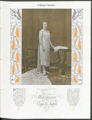 Damas españolas - La Marquesa de la Vega de Sagra