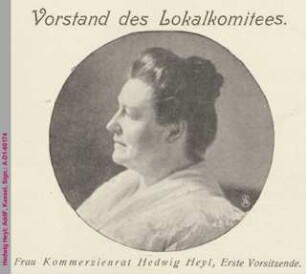 Porträt von Hedwig Heyl
