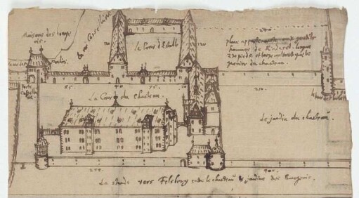 Melsungen, Landgrafenschloss von Nordwesten