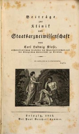 Beiträge zur Klinik und Staats-Arzneiwissenschaft