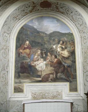 Freskendekoration, Grüssau, Polen