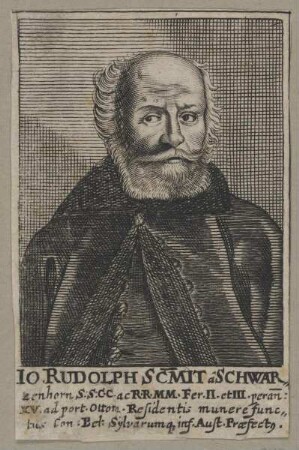 Bildnis des Io. Rudolph Schmit a Schwarzenhorn