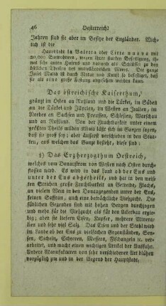 Das östreichische Kaiserthum