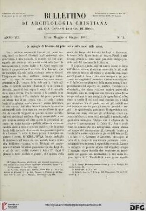 7: Le medaglie di devozione dei primi sei o sette secoli della chiesa