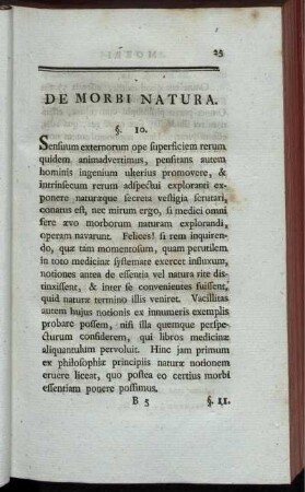 De Morbi Natura.