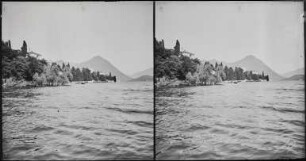 Lago Maggiore. Blick von Pallanza in Richtung Laveno