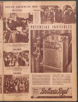 Notas gráficas del interior [Fotografías] : Río Santiago [y] Pergamino [y] Concordia [y] Rosario