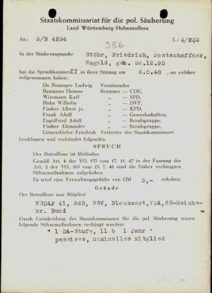 Stöhr, Friedrich