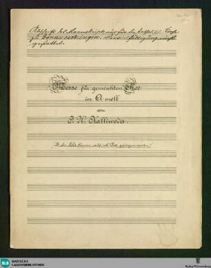 Masses - Don Mus.Ms. 2844 : V (4), Coro; a; StrK WoO 6.04
