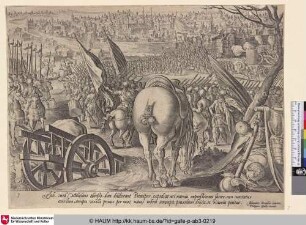 [The capture of Milan; Die Eroberung Mailands]