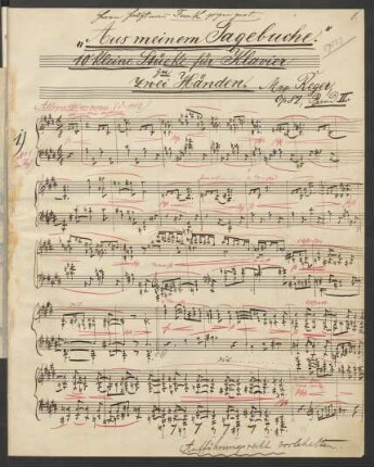 Allegretto con grazia; pf; E-Dur; RWV op. 82,2, Nr. 1