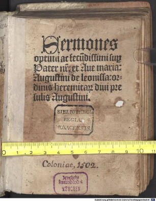 Sermones optimi ac fecundissimi super Pater noster et Ave Maria