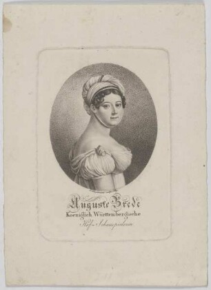 Bildnis der Auguste Brede