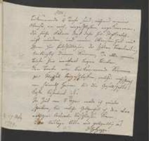 Brief von David Heinrich Hoppe