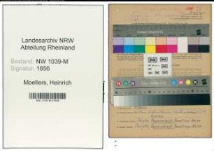 Entnazifizierung Heinrich Moellers , geb. 26.03.1900 (Landwirt)