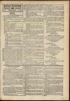 Zweite Ausgabe vom Samstag, den 01. April 1916.
