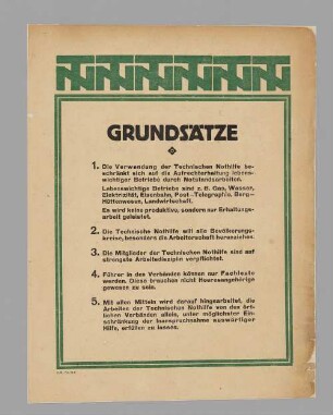 "GRUNDSÄTZE"