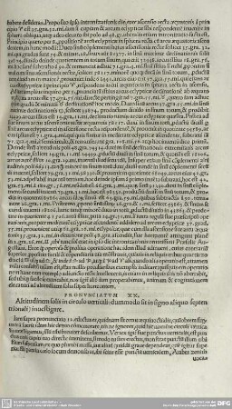 PRONUNCIATUM XX. Altitudinem solis in circula verticali (dummodo sit in signo aliquo septen trionali) investigare.
