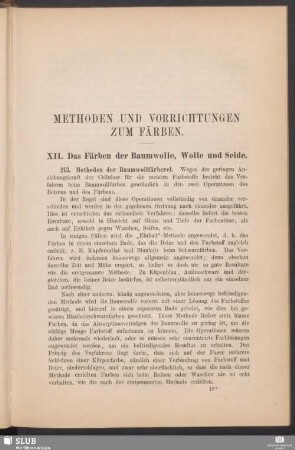 Methoden und Vorrichtungen zum Färben