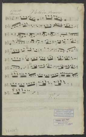 Viola da braccio [concertata]