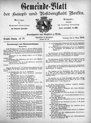1889,10: No. 10, 10. März 1889