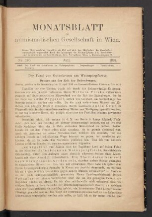 Nr. 180. Juli. 1898