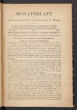 Nr. 180. Juli. 1898