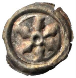 Fundmünze, Hohlpfennig, Scherf (Hohlscherf), nach 1450