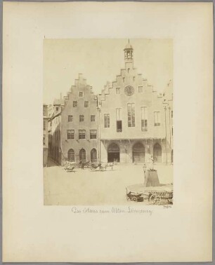 Frankfurt am Main: Das Stammhaus Limpurg auf dem Römerberg, No. 1