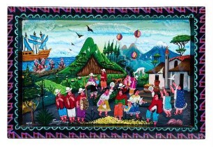 Descubrimiento America ("Entdeckung Amerikas")