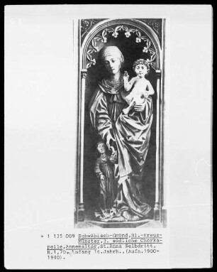 Annenaltar, Anna Selbdritt