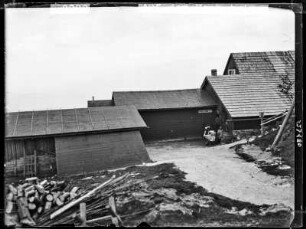 Baude auf dem Hochstein im Isergebirge (Góry Izerskie)