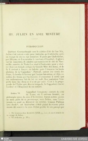 III. Julien en Asie mineure