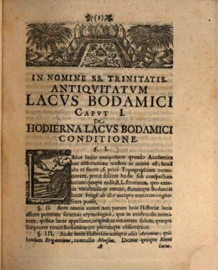 Antiquitates Lacus Bodamici Cum Specimine Historiae Lindaviensis