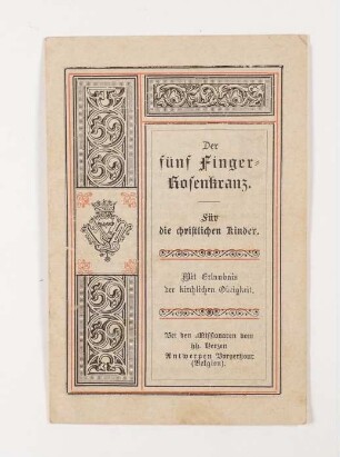 Der fünf Finger Rosenkranz